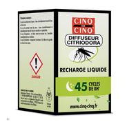 Cinq Sur Cinq Citriodora Ricarica Liquido Diffusore 45 Cicli 24g - Ricarica diffusore