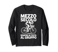 Cinquanta Anni Uomo Ciclismo Ciclista 50° Compleanno Maglia a Manica
