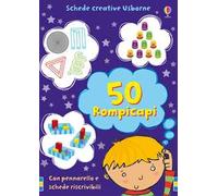 Cinquanta rompicapi. Ediz. illustrata. Con pennarello