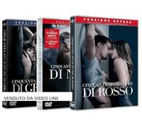 Cinquanta Sfumature di Grigio / Nero / Rosso (Versione Estesa) (3 DVD) Edizione Italiana