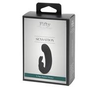 Vibratore Sensation" con Braccio Clitorideo della Collezione "Cinquanta Sfumature di Grigio" (Nero)"