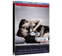 CINQUANTE NUANCES PLUS CLAIRES BLURAY ÉDITION STEELBOOK LIMITÉE