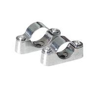 Cinque elementi di fissaggio regolabili in acciaio inossidabile 304 da 16 mm a 50 mm con morsetti a sella a vite for il fissaggio.(38mm)