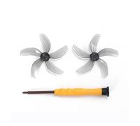 Cinque foglie for eliche Neo Eliche colorate Eliche a sgancio rapido Pala a basso rumore for Neo(2PCS Gray)