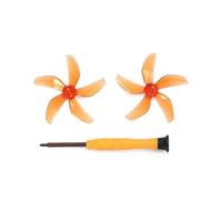 Cinque foglie for eliche Neo Eliche colorate Eliche a sgancio rapido Pala a basso rumore for Neo(2PCS Orange)