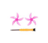 Cinque foglie for eliche Neo Eliche colorate Eliche a sgancio rapido Pala a basso rumore for Neo(2PCS Pink)