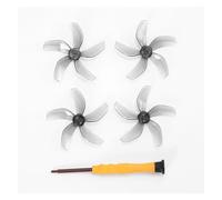 Cinque foglie for eliche Neo Eliche colorate Eliche a sgancio rapido Pala a basso rumore for Neo(4PCS Gray)