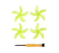 Cinque foglie for eliche Neo Eliche colorate Eliche a sgancio rapido Pala a basso rumore for Neo(4PCS Green)