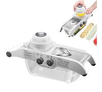Cinque impostazioni regolabili PATO SLICETER VEGGIE SLICER - Cutter da cucina con contenitore per il ristorante per la casa di preparazione per cuocere