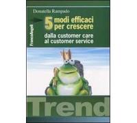 Cinque modi efficaci per crescere. Dalla customer care al customer service