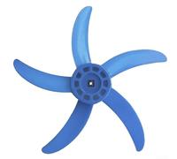 Cinque pale da 50,8 cm con diametro di 500 mm e foro centrale da 8 mm, struttura in ABS per l'uso in ventilatori da pavimento e da tavolo migliorando il flusso d'aria e il raffreddamento