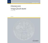 Cinque piccoli duetti: for harp and flute. harp and flute.