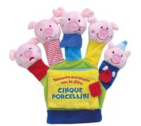 Cinque porcellini. Una storia da animare [Rag Book] [Sep 16, 2025] AA.VV.