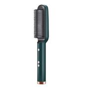 Cinque temperature per un riscaldamento rapido della spazzola per capelli lisci(Bronze color,AU)