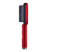 Cinque temperature per un riscaldamento rapido della spazzola per capelli lisci(Red,UK)