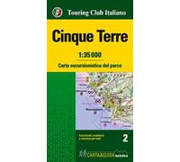 Cinque Terre – Carta escursionistica del parco – 1:35.000 – Touring Editore