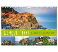 Cinque Terre - die bunten Dörfer Liguriens (Wandkalender 2026 DIN A4 quer), CALVENDO Monatskalender: Die romantischen Fischerdörfer an der ligurischen Küste