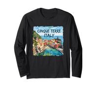 Cinque Terre Italia Maglia a Manica