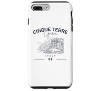 Cinque Terre Liguria Bandiera Italia Riviera Custodia per iPhone 7 Plus/8 Plus