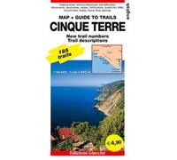 Cinque Terre map. Guide to trails. 185 trails 1:25.000