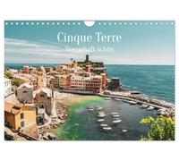 Cinque Terre - Traumhaft schön (Wandkalender 2027 DIN A4 quer), CALVENDO Monatskalender: Ein stimmungsvoller Wandkalender mit beeindruckenden ... Küstenlandschaft der Cinque Terre.