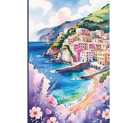 Cinque Terre Travel Journal For Women: A lined 6x9 notebook to write about your Europe trip to Italy