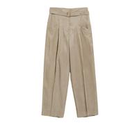 CINQUE, ,Trousers ,Donna ,Beige ,S Pantaloni Larghi per Donne