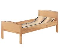 Cinque varianti elegante letto 90x220 ANCHE x ANZIANI in Faggio V-60.70-09-220