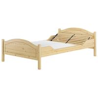 Cinque varianti letto solido anche x adulti 120x200 in pino massello V-60.30-12