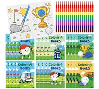 Cinrobiye Set di 24 libri da colorare fai da te, mini dieci piaghe, con pastelli impilabili, per famiglia ebrea, bomboniere, sacchetti per la scuola, ricompense per attività scolastiche in classe