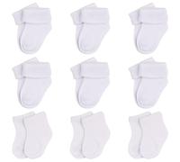 Cinsersr 9 Paia Calzini Neonato 0-3 Mesi,Calzine Neonato 0 3 Mesi,Calzini Unisex-Bimbi,Calzini Appena Nati,Calzini Neonato 0-6 Mesi,Ankle Boys and Girls Socks,Bimbo Bimba Quotidiano Base
