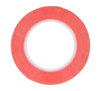Cinta adhesiva de doble cara en forma de anillo para PET, junta adhesiva impermeable de alta viscosidad, almohadilla de cinta roja de doble cara para la fijación del compartimento (12 mm)