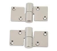 Cinta di barca marina Cinta 316 Acciaio inossibile Cast Duty Duty Calco della barca Giochi per porte per la nave Armadietto Silt Silver 90x38mm 2 Pacchetto