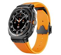 Cinta di silicone in silicone curvo in metallo di lusso per galassia orologio 7 ultra 47mm sport banda per il braccialetto Galaxy 7 Ultra 47mm senza spazi vuoti