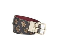 Cinta donna Guess hensely 4G logo pelle marrone multilogo/ rosso CS22GU10 BW7569VIN35 M