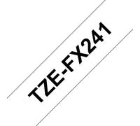 Brother TZ-FX241 Nastro nero su bianco Originale TZe-FX241