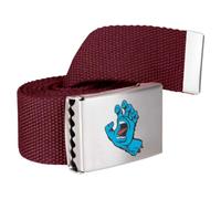 Cinta Santa Cruz Screaming Mini Hand Belt Dark Cherry