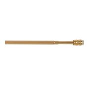 CINTACOR | Aste per Tende Senza Forare Duo, Bacchette a Molla, Bastoni per Tende Allungabili, Installazione Facile Senza Fori, a Pressione o Con Ganci | Diametro 9mm | 1 unità | Oro, 30-50cm