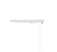 CINTACOR M258321-Binario Estensibile Economico 120-210 cm, Colore: Bianco