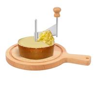 Cintegri di formaggio rotativo rasoi rotanti con manico, formaggio di formaggi a pinza, ruota in acciaio inossidabile per casa, ristoranti, caffè, panetteria without lid