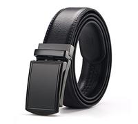 Cintura a catena in pelle nera Catene per pancia per ogni occasione e outfit per uomo Pantaloni Camicia regalo per padre nonno Jean Cinture per uomo in pelle