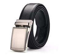 Cintura a catena in pelle nera Catene per pancia per ogni occasione e outfit per uomo Pantaloni Camicia regalo per padre nonno Jean Cinture per uomo in pelle