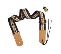 Cintura a tracolla con cinghia ukulele ricamata da musica per accessorio per