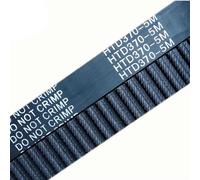 Cintura A V Cinghia Cinghia A Circuito Chiuso HTD5M Cinghia 370-5M-18 Denti 74 Lunghezza 370mm Larghezza 18mm Cinghia Dentata 370 HTD 5M S5M Puleggia 2pz Cinghia Cinghietta Dentata