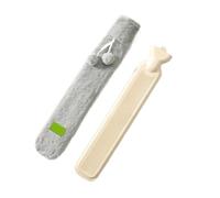 Cintura Ad Acqua Calda 2PCS Extra long hot water bottle, extra large water-filled shoulder and neck warmer, bed warmer, quilt artifact in winter Borsa Dell'acqua Calda In Gomma(Grey)