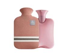 Cintura Ad Acqua Calda Water-filled PVC hot water bag for hot compress and stomach warming Thickened explosion-proof portable velvet hand warmer bag Borsa Dell'acqua Calda In Gomma(Red02-2000ml)