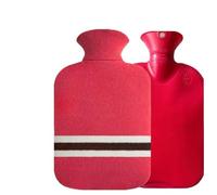 Cintura Ad Acqua Calda Water-filled PVC hot water bag for hot compress and stomach warming Thickened explosion-proof portable velvet hand warmer bag Borsa Dell'acqua Calda In Gomma(Red01-2000ml)