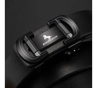 Cintura ad anello automatica senza denti da uomo, non contrattuale, di qualità.