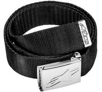 Cintura Alpinestars Ageless Web nera con fibbia cromata