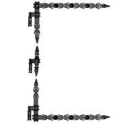 Cintura Angolare 800 + Morsetto Strisce Angolo Porta Tor-Winkelband Ferro